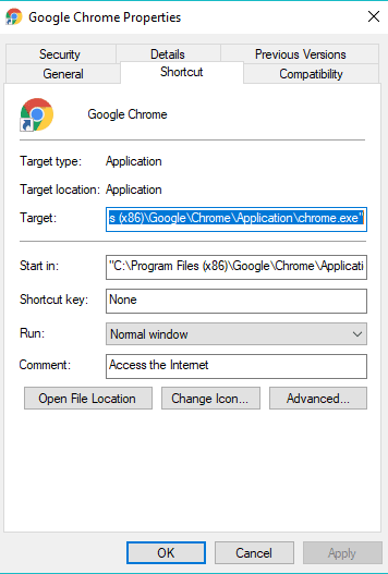 تغيير حجم ذاكرة التخزين المؤقت في Chrome في نظام التشغيل Windows 10 - %categories