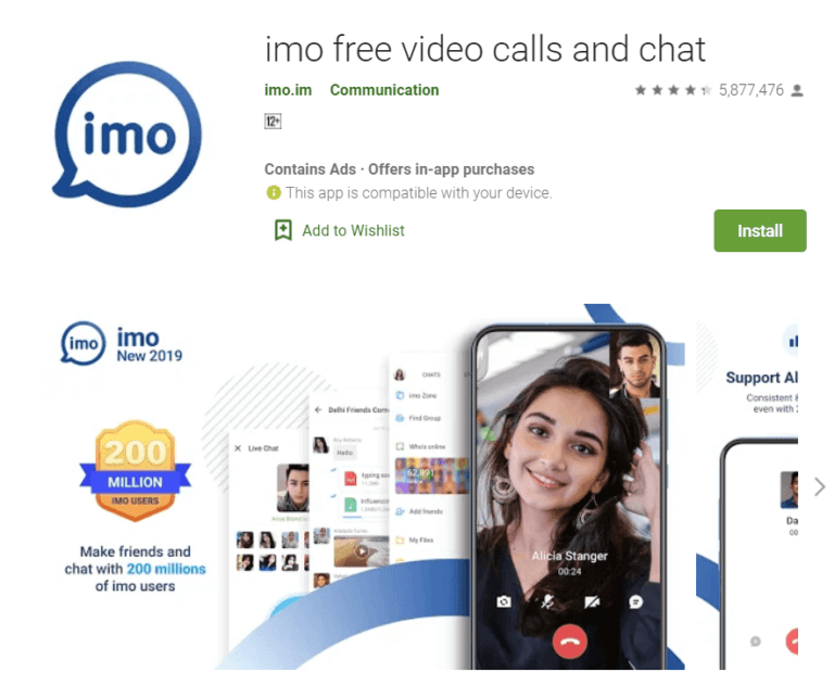Imo-Free-Video-Calls-and-Chat-768x631-1 9 أفضل تطبيقات الدردشة المرئية للـ Android في (2025)