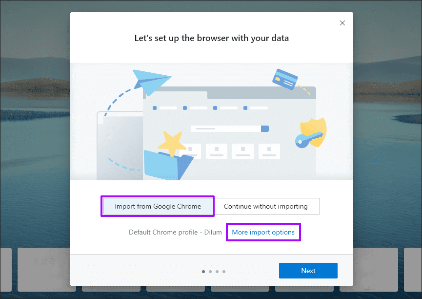 Import-Browsing-Data-Microsoft-Edge-Chromium-1_4d470f76dc99e18ad75087b1b8410ea9 كيفية استيراد بيانات التصفح إلى Microsoft Edge Chromium