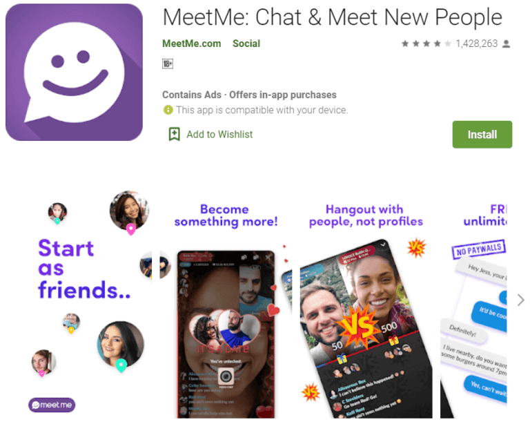 Meet-Me-768x627-1 أفضل 8 تطبيقات الدردشة المجهولة على Android