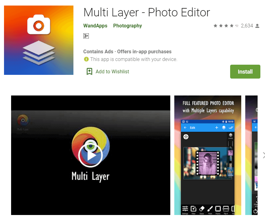 Multi-Layer-–-Photo-Editor أفضل 10 بدائل Photoshop لـ Android