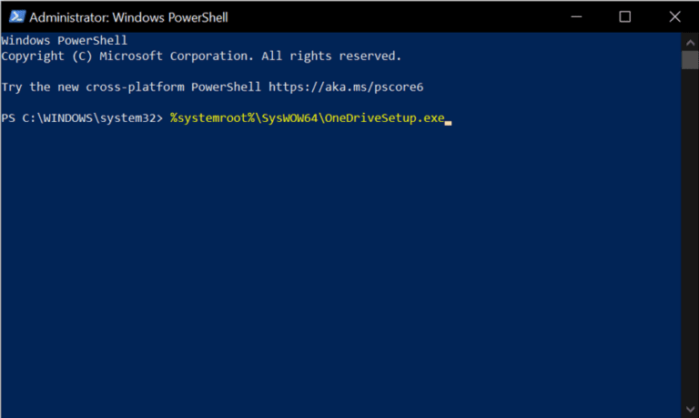 Picture13-768x459-1 كيفية تثبيت أو إلغاء تثبيت OneDrive في Windows 10