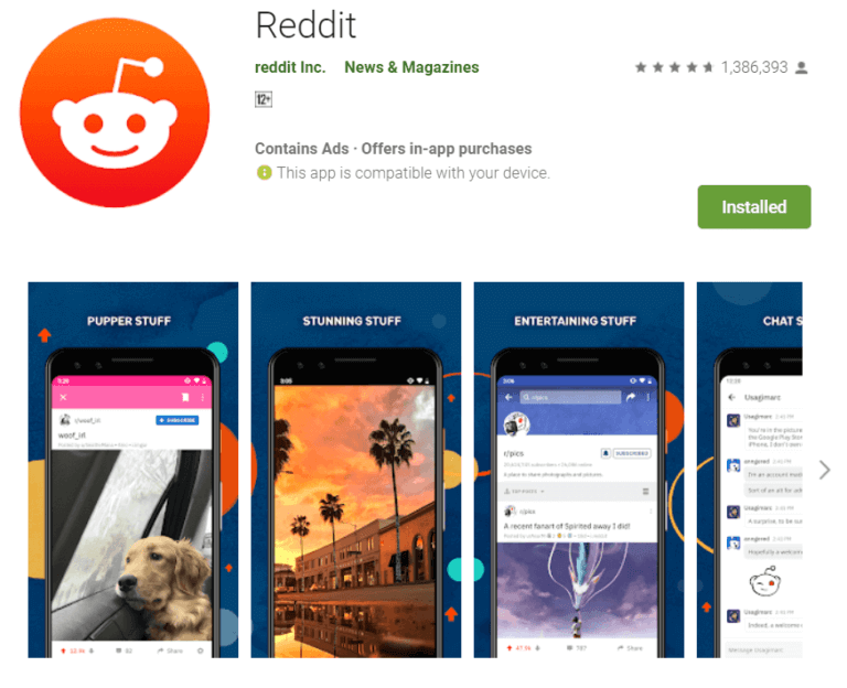 Reddit-1-768x624-1 أفضل 8 تطبيقات الدردشة المجهولة على Android