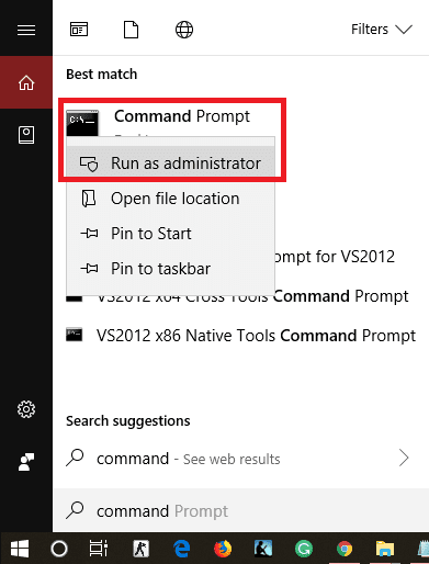 Right-click-on-the-Command-Prompt-from-the-search-result-and-select-Run-as-administrator كيفية تثبيت أو إلغاء تثبيت OneDrive في Windows 10
