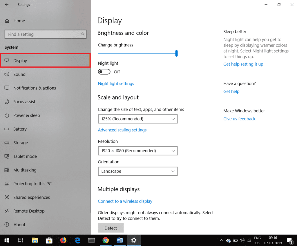 Screenshot-1141-1024x848-1 إصلاح الشاشة الثانية لم يتم الكشف عنها في Windows 10