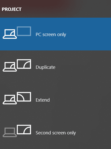 Screenshot-132 إصلاح الشاشة الثانية لم يتم الكشف عنها في Windows 10