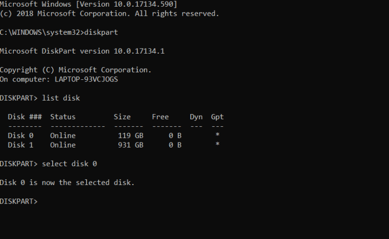 Screenshot-250-768x473-1 الإصلاح خطأ لا يوجد جهاز قابل للتشغيل على Windows 10