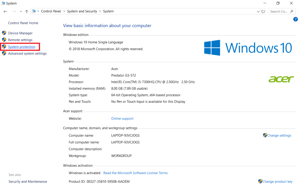 Screenshot-67-1-1024x641-1 كيفية استخدام استعادة النظام على Windows 10