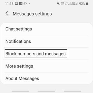 حظر الرسائل النصية من رقم معين على Android - %categories