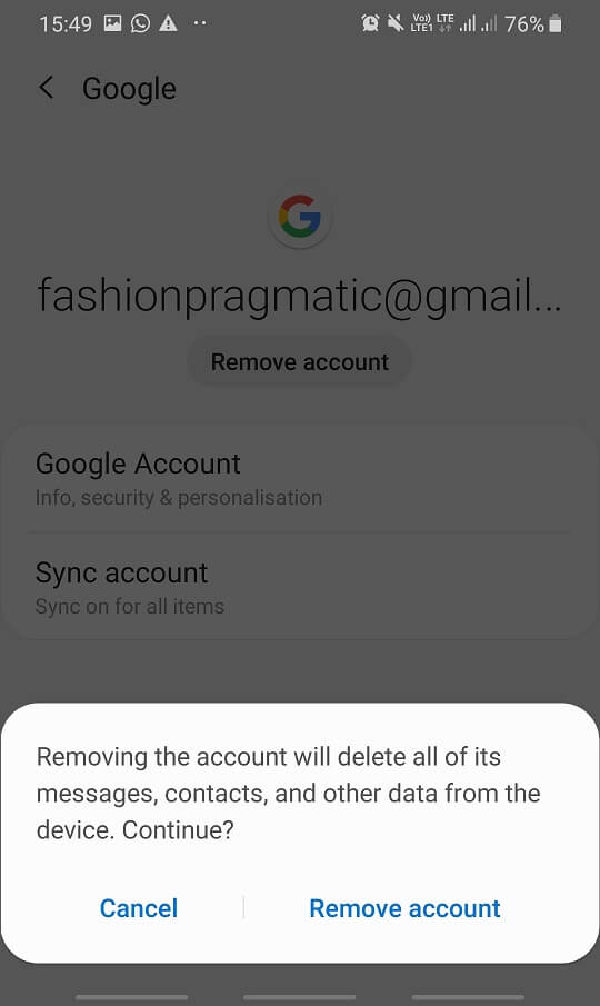 Screenshot_20200210-154955_Settings إصلاح خطأ لا يمكن تثبيت التطبيق Code 910 على متجر Google Play
