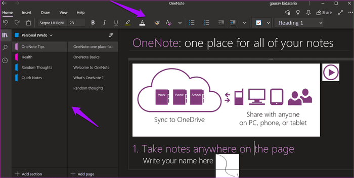 Simplenote-vs.-OneNote-2_935adec67b324b146ff212ec4c69054f Simplenote مقابل OneNote: التطبيق تدوين الملاحظات الأفضل لك