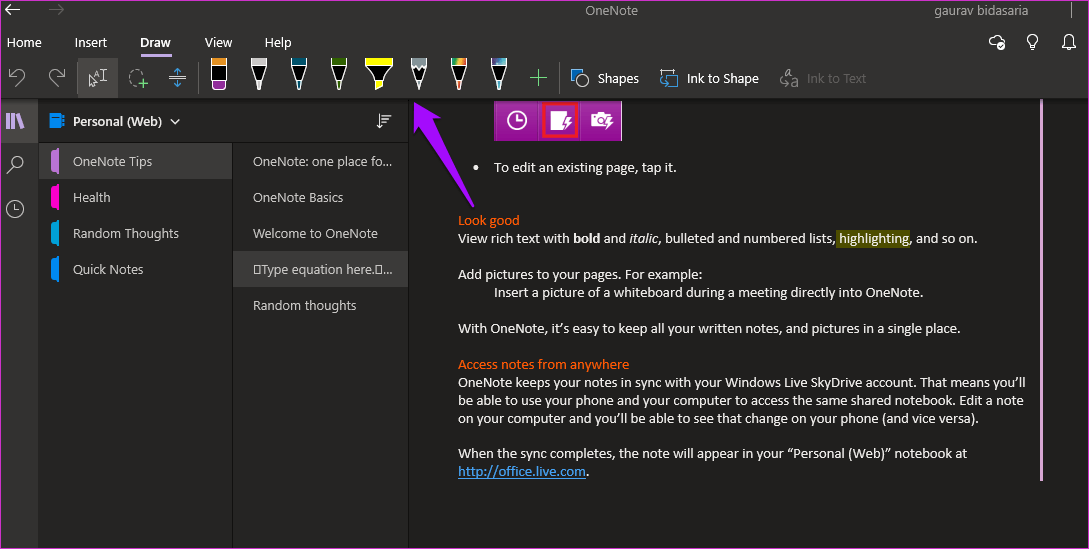 Simplenote-vs.-OneNote-6_4d470f76dc99e18ad75087b1b8410ea9 Simplenote مقابل OneNote: التطبيق تدوين الملاحظات الأفضل لك
