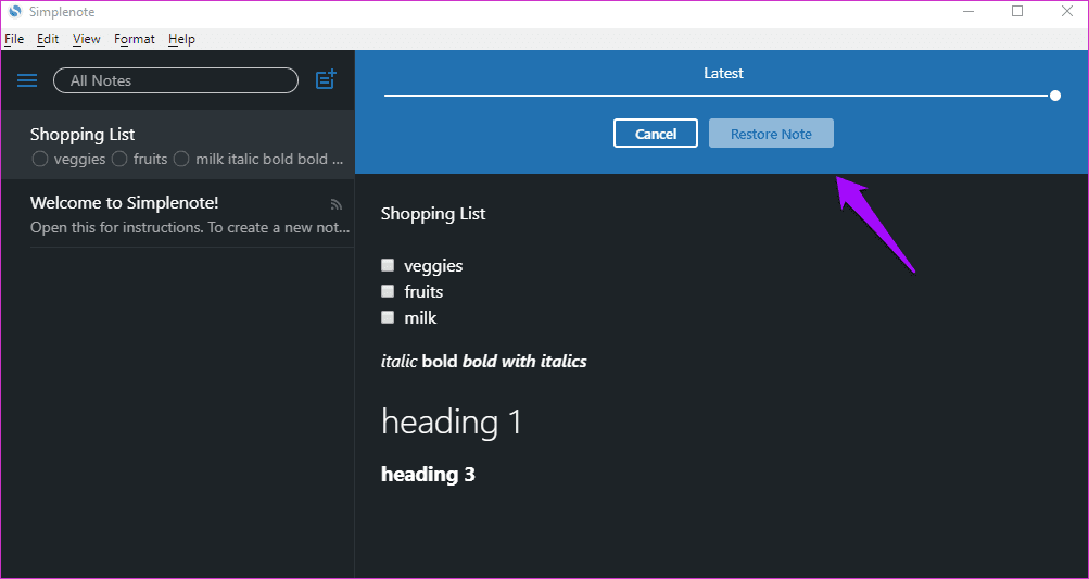 Simplenote-vs.-OneNote-8_4d470f76dc99e18ad75087b1b8410ea9 Simplenote مقابل OneNote: التطبيق تدوين الملاحظات الأفضل لك