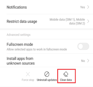 Under-Google-Pay-click-on-the-Clear-data-option-300x279-1 إصلاح خطأ لا يمكن تثبيت التطبيق Code 910 على متجر Google Play