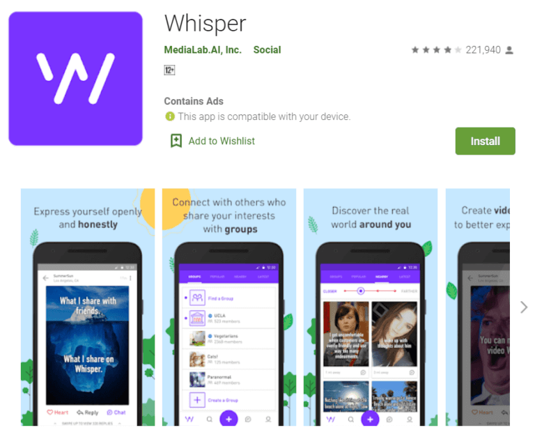Whisper-768x627-1 أفضل 8 تطبيقات الدردشة المجهولة على Android