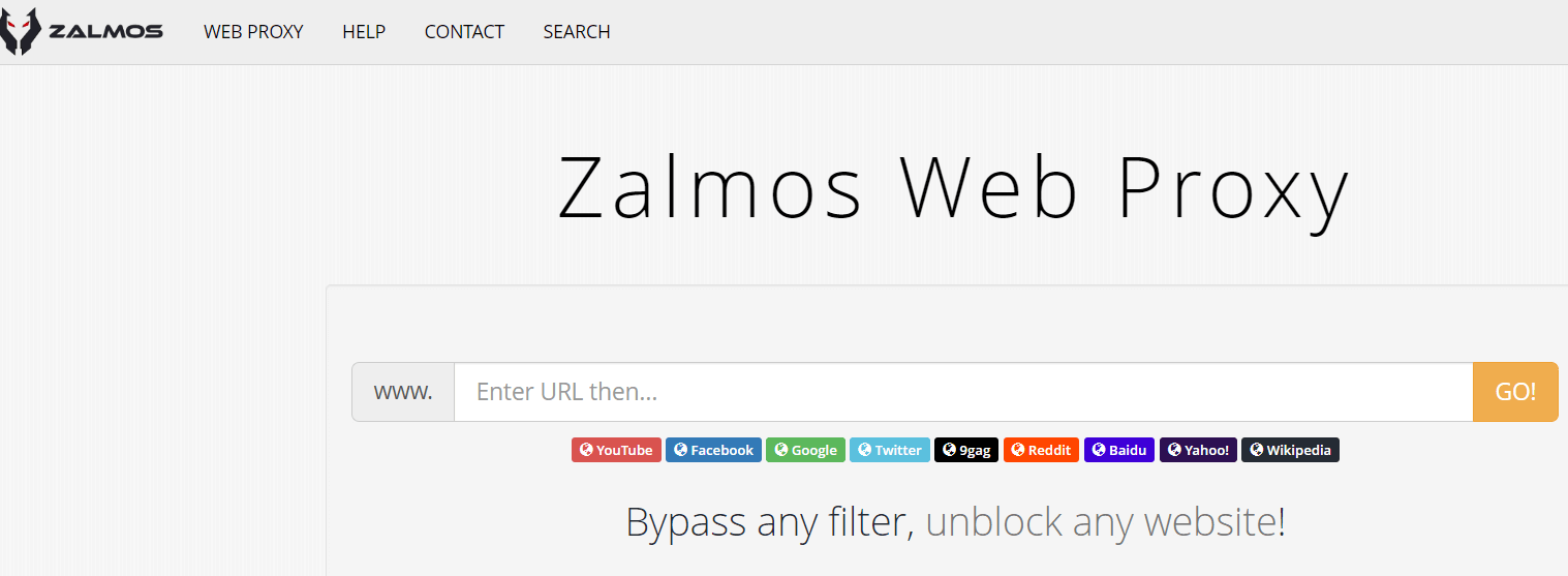 Zalmos أفضل 10 مواقع بروكسي مجاني لإلغاء حظر Facebook