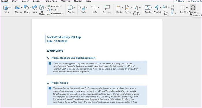 advanced-symbols_935adec67b324b146ff212ec4c69054f كيفية إضافة الأحرف الخاصة في Microsoft Word وخدع أخرى