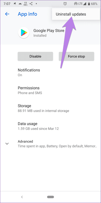 android-webview-update-stuck-10_4d470f76dc99e18ad75087b1b8410ea9 أفضل 8 طرق لإصلاح مشكلة عدم تحديث نظام Android WebView