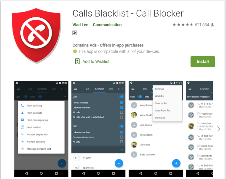 call-blocklist-call-blocker-768x609-1 أفضل 6 تطبيقات حظر المكالمات لنظام Android في 2025