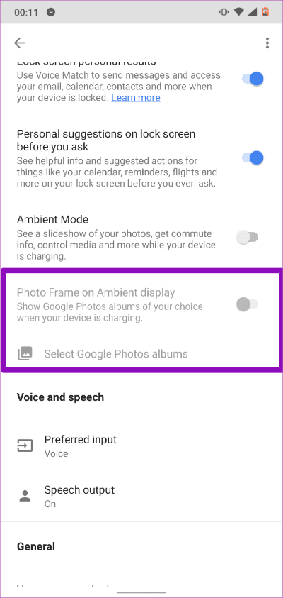 enable-google-assistant-ambient-mode-07_4d470f76dc99e18ad75087b1b8410ea9 كيفية تمكين وإيقاف وضع Google Assis­tant Ambi­ent