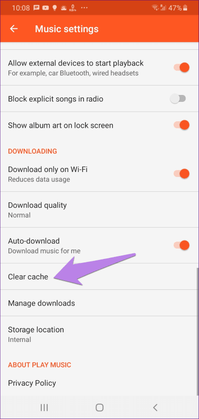أفضل 12 طريقة لإصلاح Google Play Music لا تعرض الأغاني - %categories