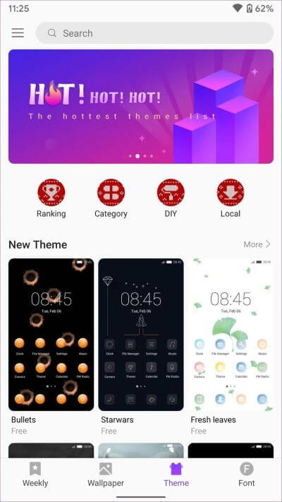 hios-theme-store_935adec67b324b146ff212ec4c69054f أفضل 5 Launch­ers لينشر للـ Android مع دعم السمة