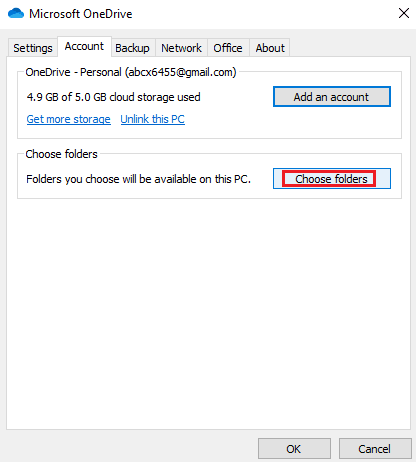 image15 إصلاح مشاكل مزامنة OneDrive على Windows 10