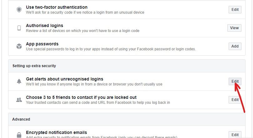 image21 كيف تجعل حسابك Facebook أكثر أمانًا؟