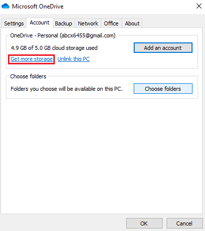 image24 إصلاح مشاكل مزامنة OneDrive على Windows 10