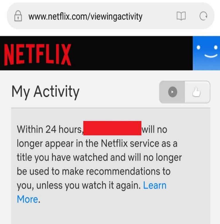 image7-2-768x783-1 كيفية حذف العناصر من متابعة المشاهدة على Netflix؟