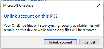 image9-1 إصلاح مشاكل مزامنة OneDrive على Windows 10