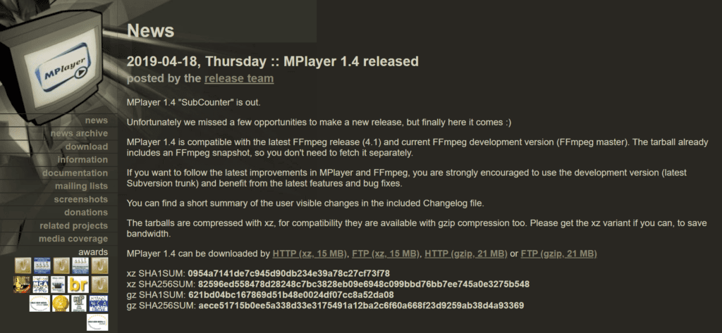 mplayer-1024x473-1 أفضل 10 ميديا بلاير مجانية لنظام التشغيل Windows 10