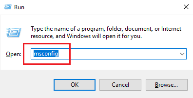 msconfig إصلاح: تطبيقات Windows Store معلقة أو معطوبة في Windows 10