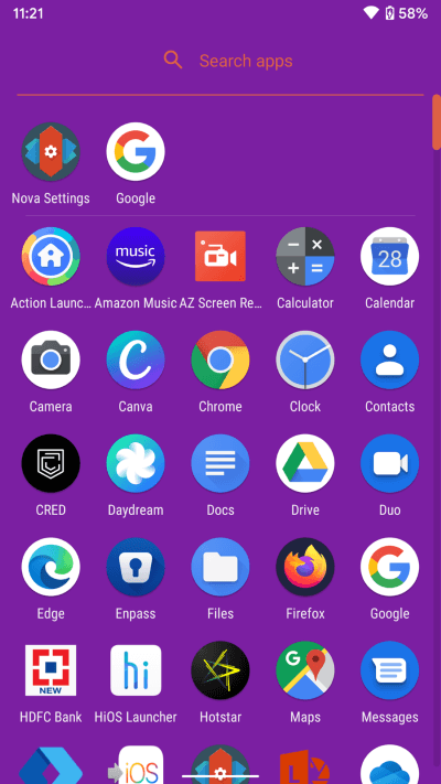 nova-drawer_935adec67b324b146ff212ec4c69054f أفضل 5 Launch­ers لينشر للـ Android مع دعم السمة