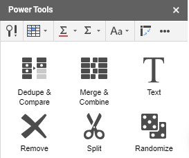 power-tools أفضل 15 وظيفة إضافية لـ Google Sheets لتحسين الأداء