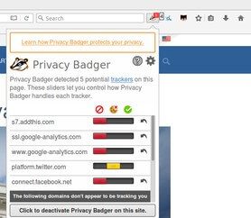 privacy-badger-add-onfirefox أفضل إضافات Firefox لعام 2024 لتحسين تجربتك في التصفح