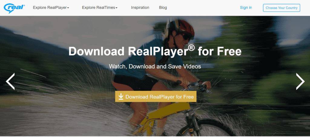 realplayer-1-1024x452-1 أفضل 10 ميديا بلاير مجانية لنظام التشغيل Windows 10