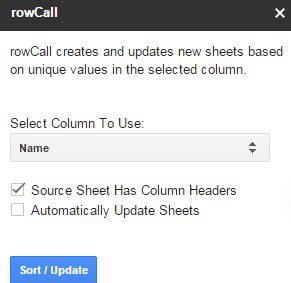 rowcall أفضل 15 وظيفة إضافية لـ Google Sheets لتحسين الأداء