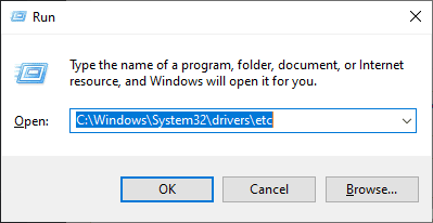 run_system32 إصلاح: اتصال Microsoft مشبوه محظور من قبل برنامج مكافحة الفيروسات في Windows 10