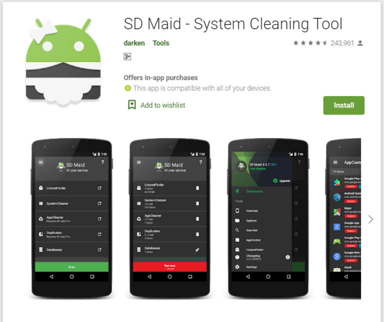 أفضل 10 تطبيقات التنظيف المجانية Android في 2021