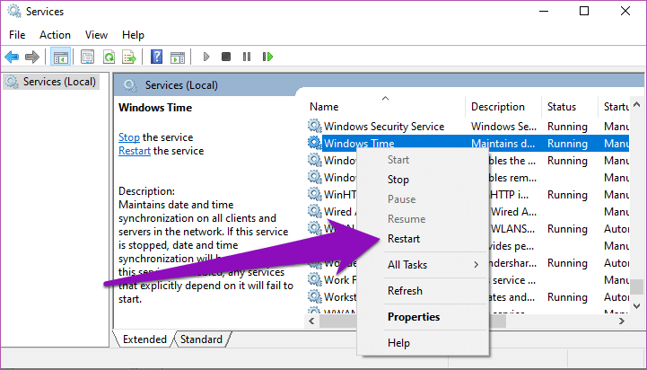 synchronize-windows-10-time-microsoft-server-05_4d470f76dc99e18ad75087b1b8410ea9 4 طرق لمزامنة وقت Windows 10 مع خادم Microsoft
