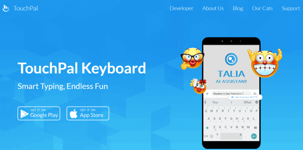 touchpal-1024x509-1 أفضل 10 تطبيقات لوحة مفاتيح Android لعام 2021