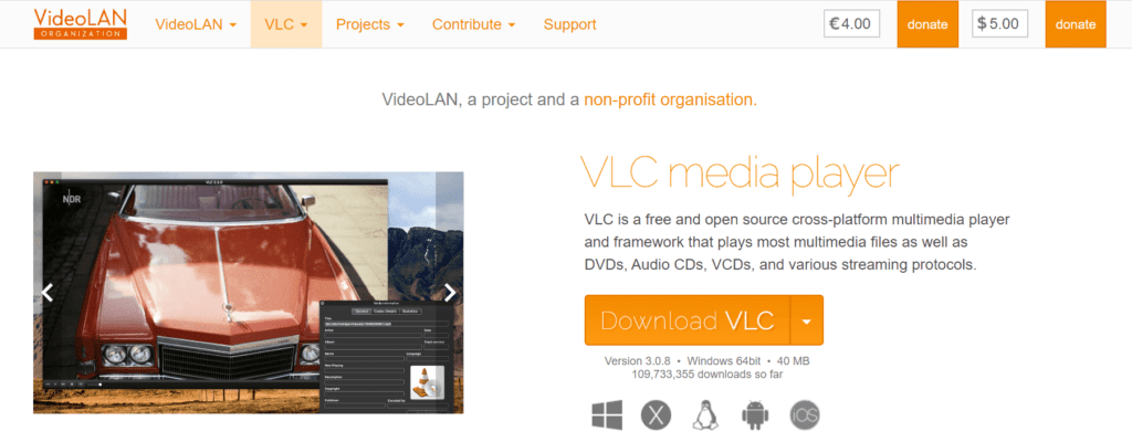 vcl-media-player-1024x400-1 أفضل 10 ميديا بلاير مجانية لنظام التشغيل Windows 10