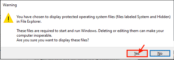 warning_yes-1 إصلاح: خطأ لم تعد هناك نقاط نهاية متاحة من معين نقطة النهاية في Windows 10