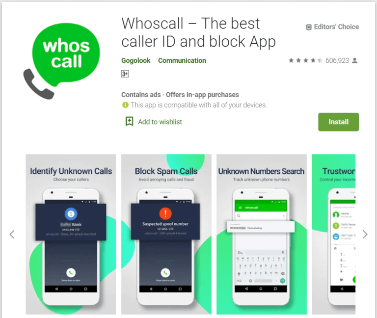 whoscall-768x648-1 أفضل 6 تطبيقات حظر المكالمات لنظام Android في 2025