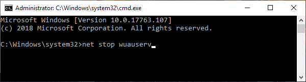 wu_cmd1 إصلاح: خطأ تحديث قاعدة بيانات Windows Update في Windows 10