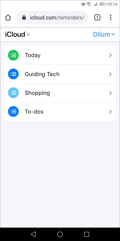 Android-View-Icloud-Photos-Notes-Reminders-7_4d470f76dc99e18ad75087b1b8410ea9 كيفية عرض صور iCloud والملاحظات والتذكيرات على نظام Android