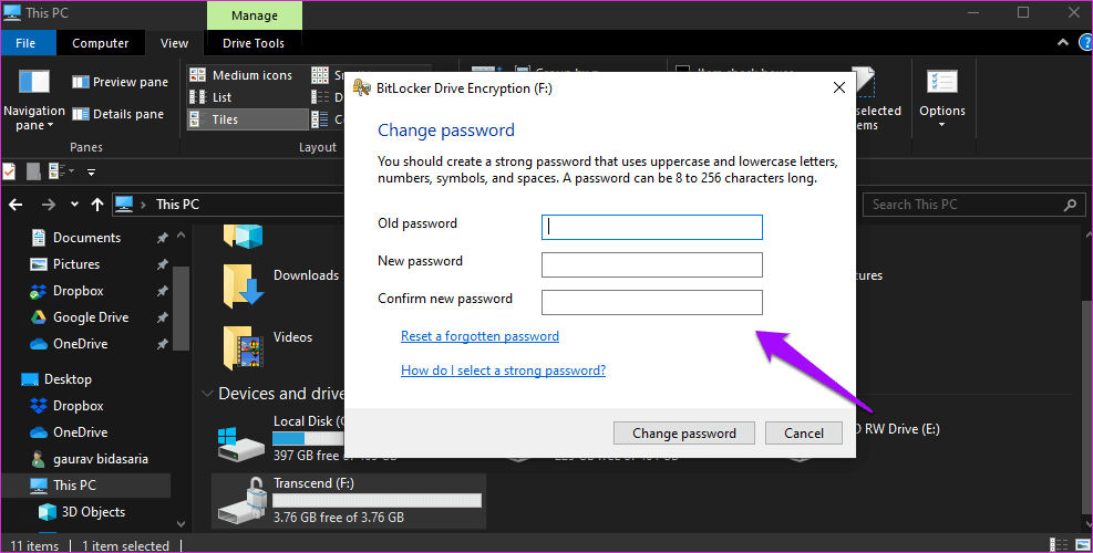 Change-BitLocker-Password-in-Windows-10-2_4d470f76dc99e18ad75087b1b8410ea9 كيفية تغيير كلمة مرور BitLocker في Windows 10