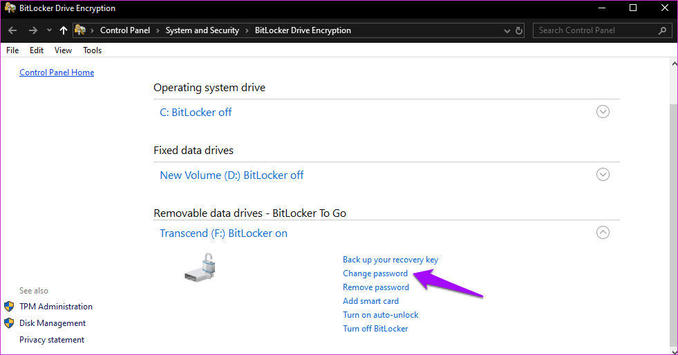 كيفية تغيير كلمة مرور BitLocker في Windows 10 - %categories