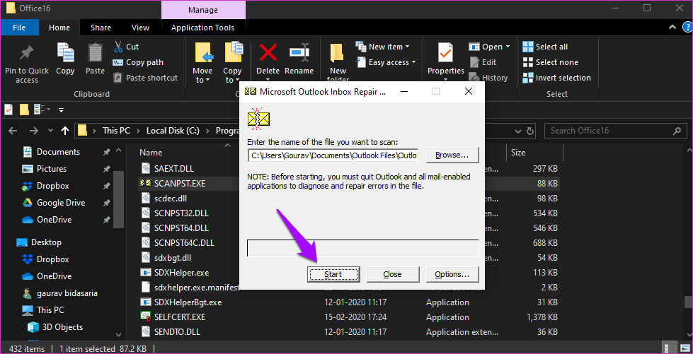 Fix-Cannot-Expand-Folder-Error-in-Outlook-18_4d470f76dc99e18ad75087b1b8410ea9 أفضل 6 طرق لإصلاح خطأ لا يمكن توسيع المجلد في Outlook